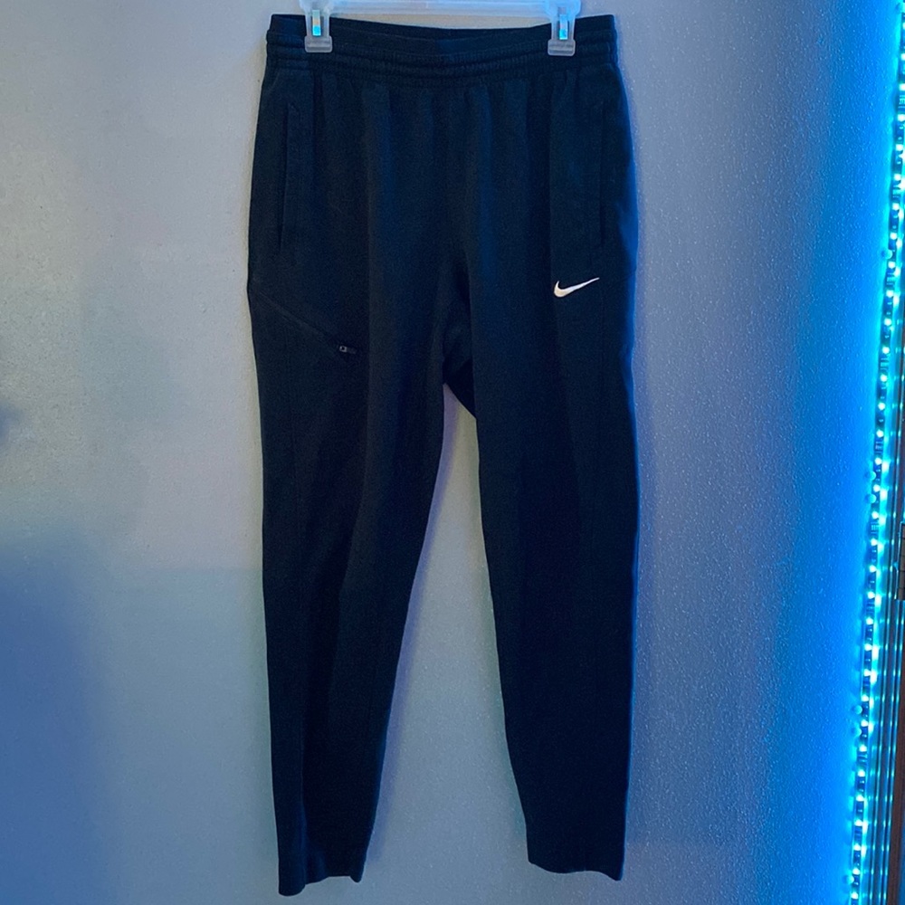 Nike black joggers